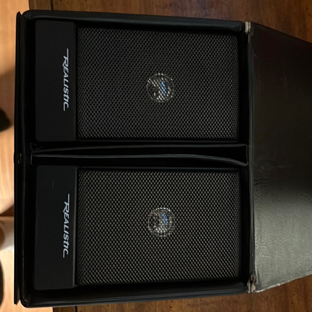Realistic minus speakers